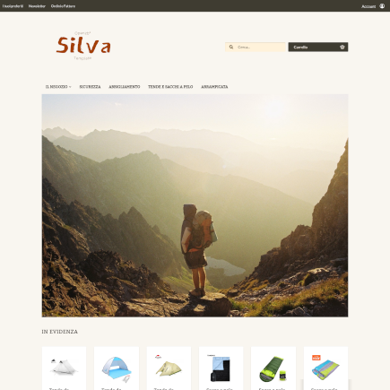 Template ecommerce Silva